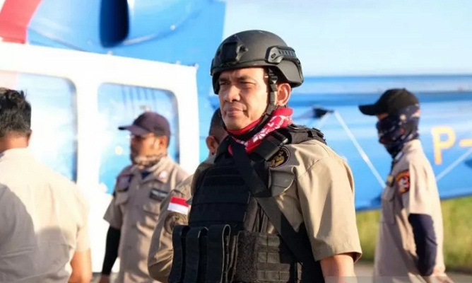Kepala Satgas Humas Ops Nemangkawi Kombes Pol. M Iqbal Alqudusy.