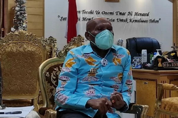 Wali Kota Jayapura Benhur Tomi Mano.