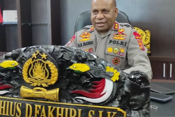 Kapolda Papua Irjen Pol Mathius Fakhiri