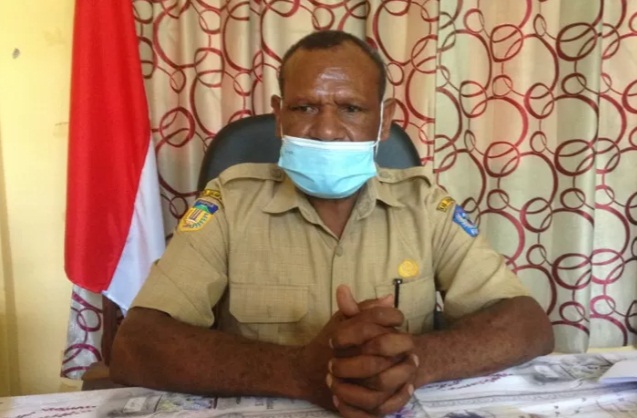 Kepala Dinas Pendidikan Jayawijaya, Natalis Mumpu.