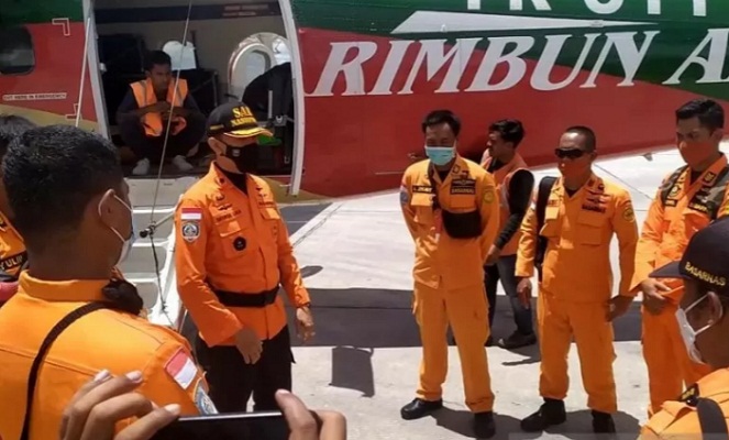 Personel SAR Timika diberangkatkan ke Sugapa, Kabupaten Untan Jaya untuk mengevakuasi awak pesawat Rimbun Air PK OTW